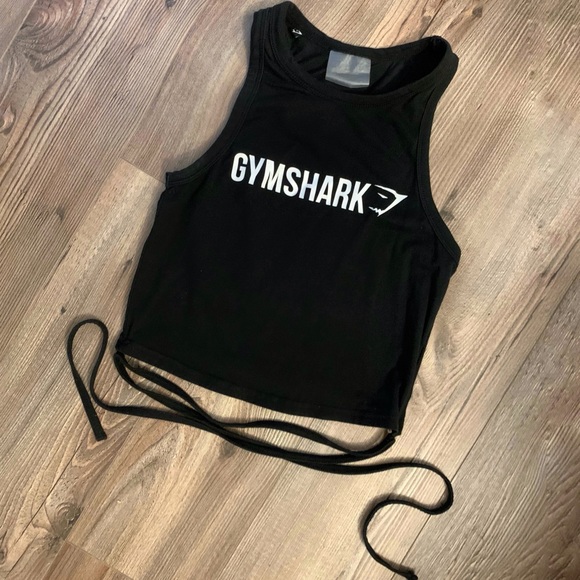 ♦️GYMSHARK Ribbon Crop Top - Picture 2 of 3